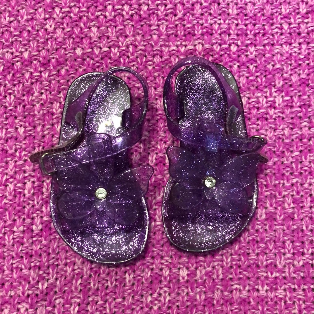 Children’s place size 4 purple sandals